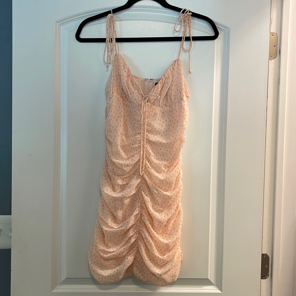Cotton Candy pink paisley small dress